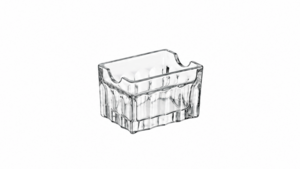 Glass Sugar Caddy rental Austin, TX