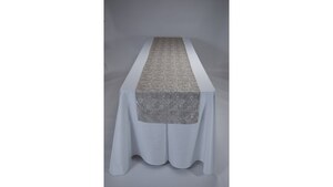 Champagne Fiori Leaf Runner rental Austin, TX