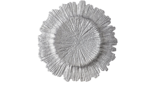 Silver Reef Glass Charger 13" rental Austin, TX