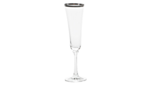 Platinum Rim Champagne Flute 7Oz rental Austin, TX