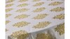 Gold 90" Square Galaxy Sheer Overlay rental in Austin, TX