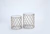 Abby Gold Side Tables (2Pcs - Placement Included) rental in Austin, TX