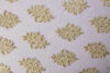 Gold 80" Square Lace Overlay rental in Austin, TX