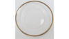 Gold Rim Glass Charger 13" rental in Austin, TX