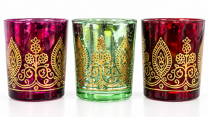 Colored Votive rental Austin, TX