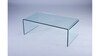 Melrose Clear Glass Coffee Table rental in Austin, TX