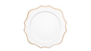 Trieste Gold Dinner Plate 10.25" rental Austin, TX