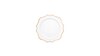 Trieste Gold Dinner Plate 10.25" rental in Austin, TX