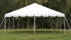 20 x 20 Self-installed Tent rental Houston, TX