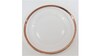 Rose Gold Rim Glass Charger 13" rental in Austin, TX