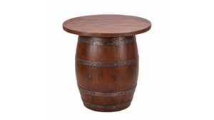 Wine Barrel Cocktail Table rental Austin, TX