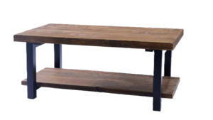 Chesterfield Wooden Coffee Table rental Austin, TX