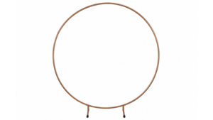 Round Gold Arch rental Austin, TX