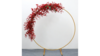 Round Gold Arch rental in Austin, TX