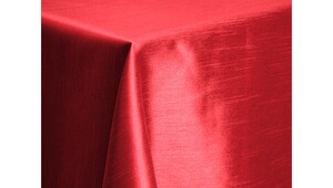 Red Dupioni Sash rental Austin, TX