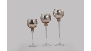 Blush Tealight Trio (12", 14", 16") rental Austin, TX