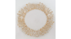 Gold Flower Glass Charger 13" rental in Austin, TX