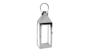 Large Silver Lantern rental Austin, TX