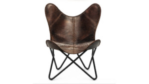 Leather Butterfly Chair (Placement Included) rental Austin, TX