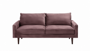 Everly Velvet Sofa rental Austin, TX