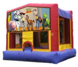 15x15 Bounce House with Toy Story Panel rental Houston, TX