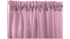 21' Mauve Voile Drape (10) rental Austin, TX