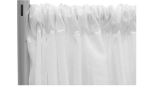 40' White Voile Drape rental Austin, TX