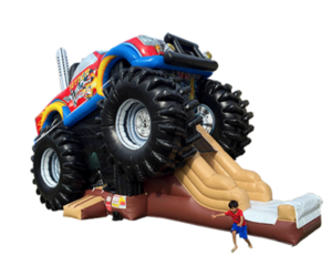 Monster Truck Bouncy Combo rental Houston, TX
