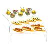 3-Tier Acrylic Buffet Risers 12"L rental in Austin, TX