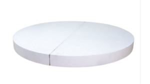 White Full-Moon Stage (8'X8'X1') rental Austin, TX