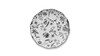 Eleanor Charcoal Salad Plate 8" rental in Austin, TX