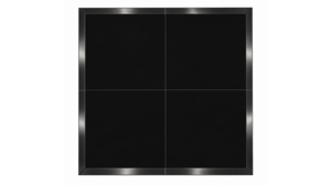 4'X4' High Gloss Black Dance Floor Panel rental Austin, TX