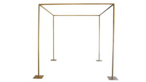 Gold Metal Chuppah rental Austin, TX