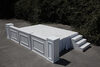 Short White Stage Facade (4'X13"X9") rental in Austin, TX