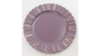 Lavender And Gold Scalloped Acrylic Charger 13" rental in Austin, TX
