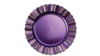 Lavender And Gold Scalloped Acrylic Charger 13" rental in Austin, TX