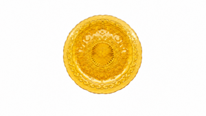 Marie Amber Salad Plate 8.25" rental Austin, TX