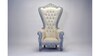 Silver King/Queen Chair (Placement Included) rental in Austin, TX