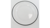 Black Rim Glass Charger 13" rental in Austin, TX