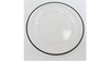 Black Rim Glass Charger 13" rental in Austin, TX