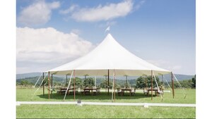 8'X20' Sailcloth Canvas Tent Wall rental Austin, TX