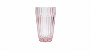 Archie Pink Drinking Glass 14Oz rental Austin, TX
