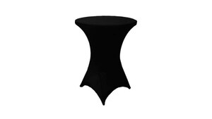 Black Spandex Pole Cover rental Austin, TX