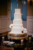 18" Round Amelia Gold Cake Stand rental in Austin, TX