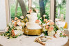 18" Round Amelia Gold Cake Stand rental in Austin, TX