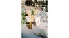White Dupioni Sash rental in Austin, TX