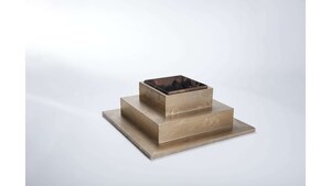 Small Copper Havan Kund (Fire Pit) rental Austin, TX