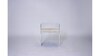 Melrose White Acrylic Chair rental in Austin, TX