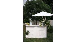 White Bar Pedestal (24" X 24" X 43") rental Austin, TX