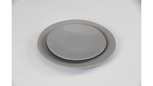 Heirloom Grey Bnb Plate rental Austin, TX